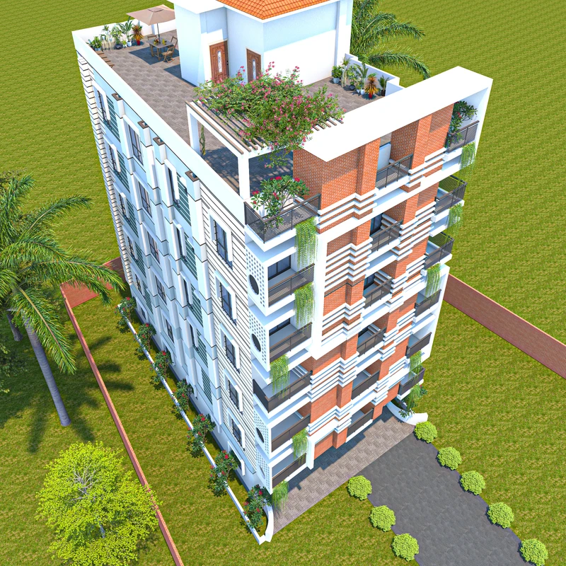 সুরম্য কুটির- ৫ম তলা - আবাসিক-ভবন - বাজেট -২ কোটি ৭৭ লক্ষ টাকা (±) - Image 5