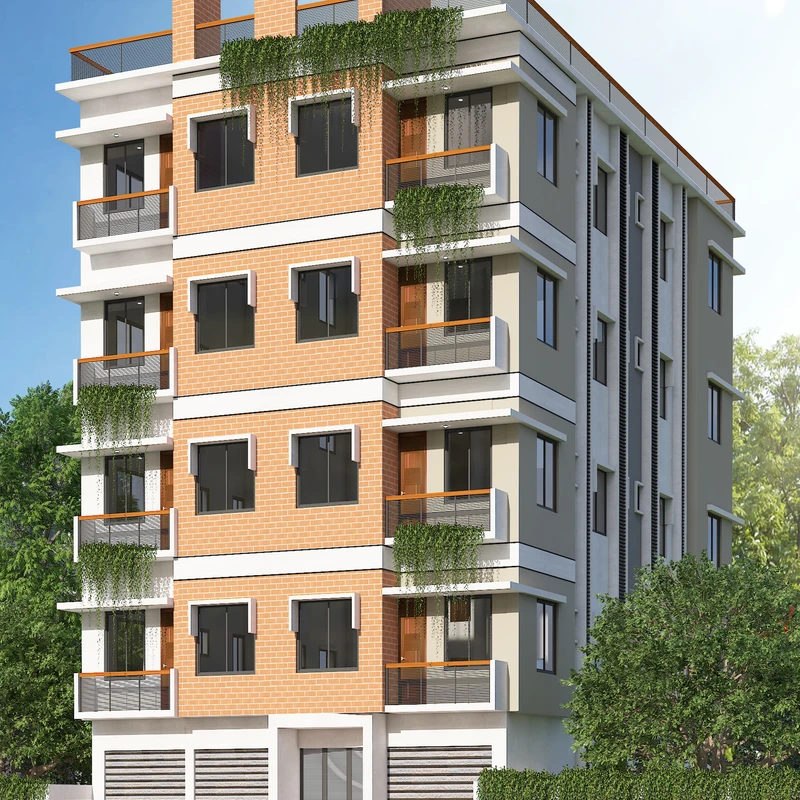 স্নিগ্ধ ভিলা- ৫ম তলা - আবাসিক-ভবন - বাজেট -  ৩ কোটি ২৭ লক্ষ টাকা (±)