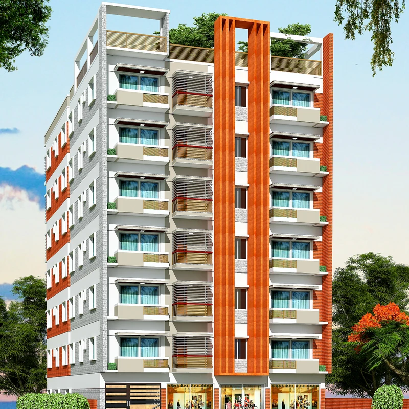 সুবর্ণ কুটির- ৫ম তলা - আবাসিক-ভবন - বাজেট - ২ কোটি ২৫ লক্ষ টাকা (±)