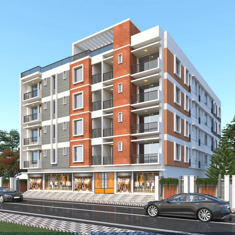 ঝুলান কুটির - ৫ম তলা - আবাসিক-ভবন - বাজেট - ৬ কোটি ৬৬ লক্ষ টাকা (±)