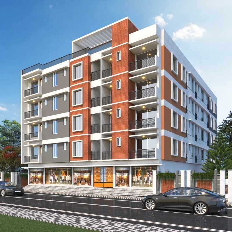 ঝুলান কুটির - ৫ম তলা - আবাসিক-ভবন - বাজেট - ৬ কোটি ৬৬ লক্ষ টাকা (±)