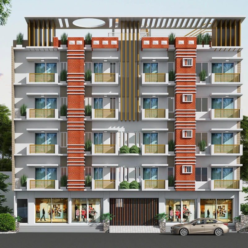 গোধূলি আলো- ৫ম তলা - আবাসিক-ভবন - বাজেট -৪ কোটি ৬০ লক্ষ টাকা (±)