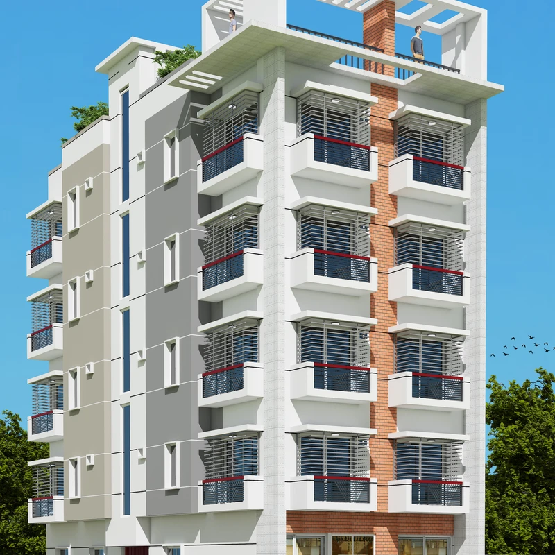 চিরন্তন ভিলা- ৫ম তলা - আবাসিক-ভবন - বাজেট -৪ কোটি ৬০ লক্ষ টাকা (±)