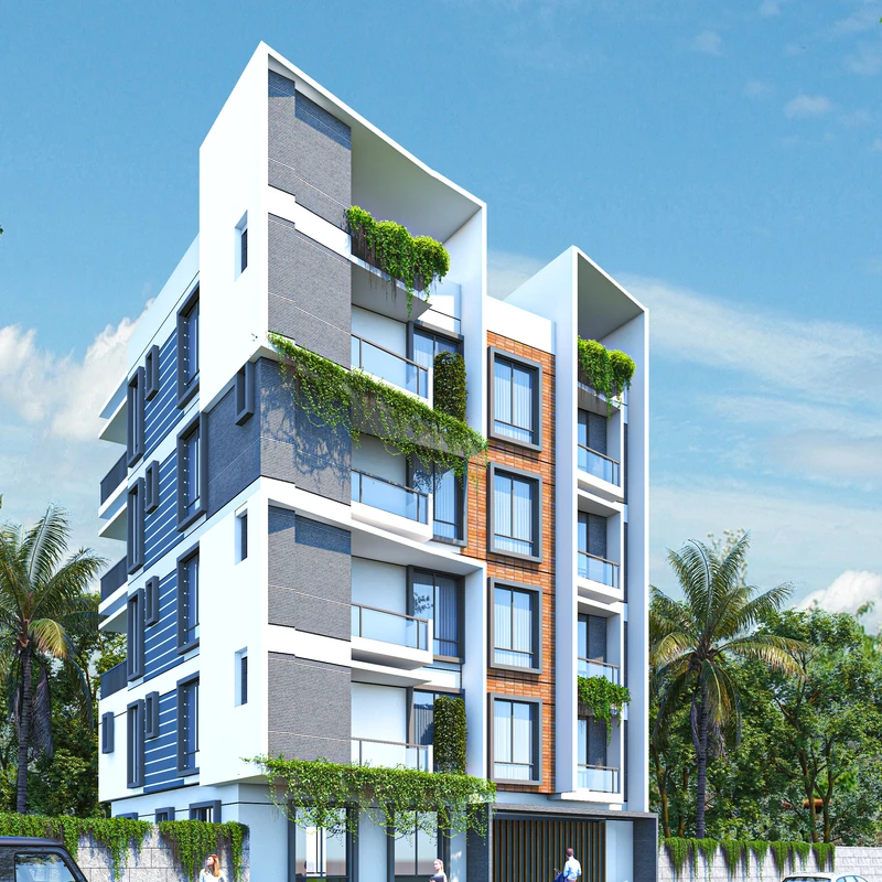 গ্রীনভ্যালি- ৫ম তলা - আবাসিক-ভবন - বাজেট - ২ কোটি ৯২ লক্ষ টাকা (±)