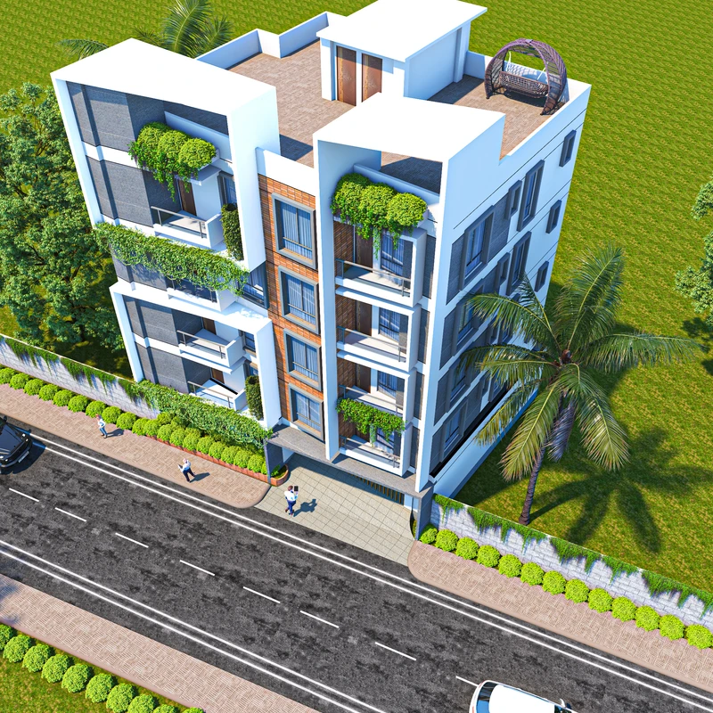 গ্রীনভ্যালি- ৫ম তলা - আবাসিক-ভবন - বাজেট - ২ কোটি ৯২ লক্ষ টাকা (±) - Image 4