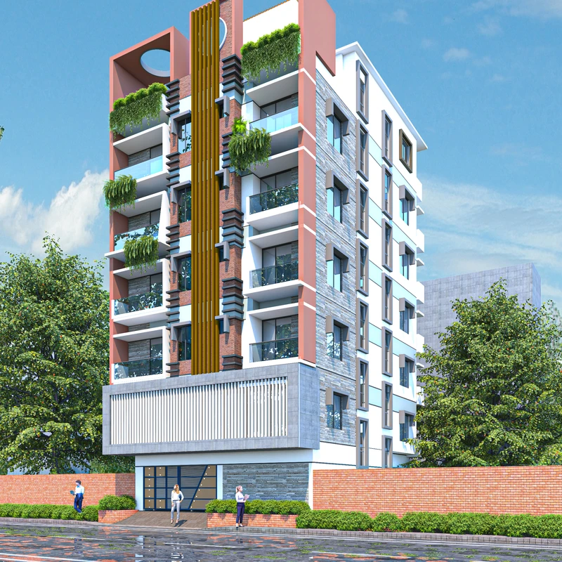 আলোর ভবন-  ৬ষ্ট  তলা - আবাসিক-ভবন - বাজেট - ১ কোটি ৯৯ লক্ষ টাকা (± - Image 3