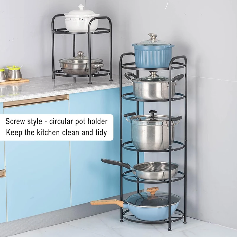 Kitchen Pot Rack 5 Layer