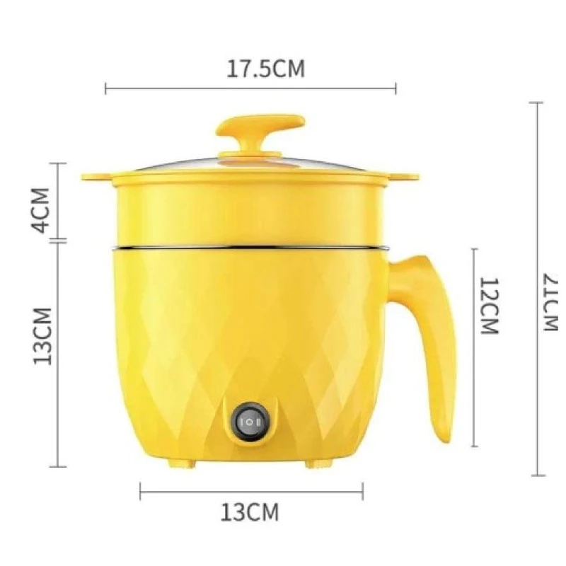 Non Stick Electric Multi Cooking Pot with Steam 1.8 Litter