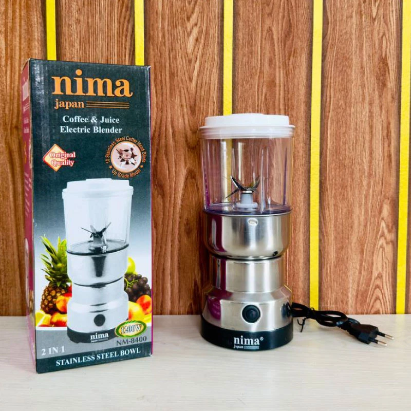 Nima Japan 2 in 1 Blender and Grinder 1200 Watt