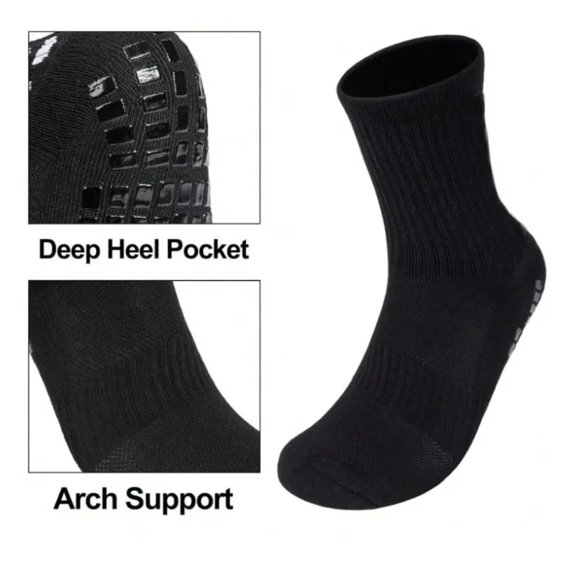 Grip Socks (Full Black)