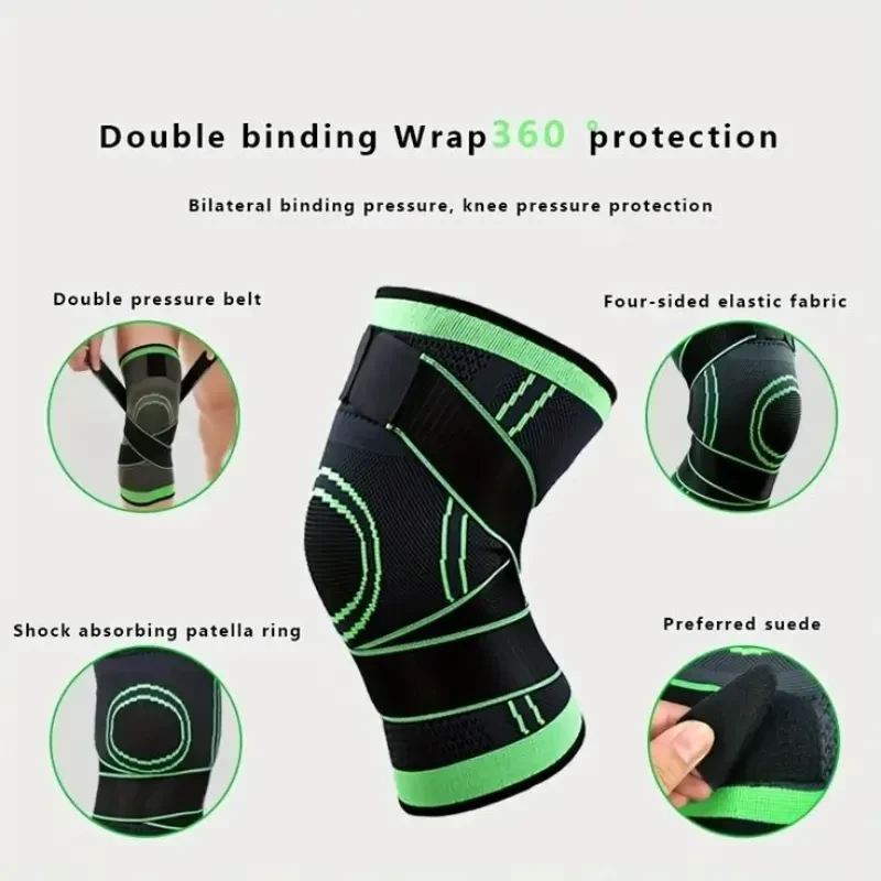 Knee Pads Braces Sports Support For Men Women - Image 4