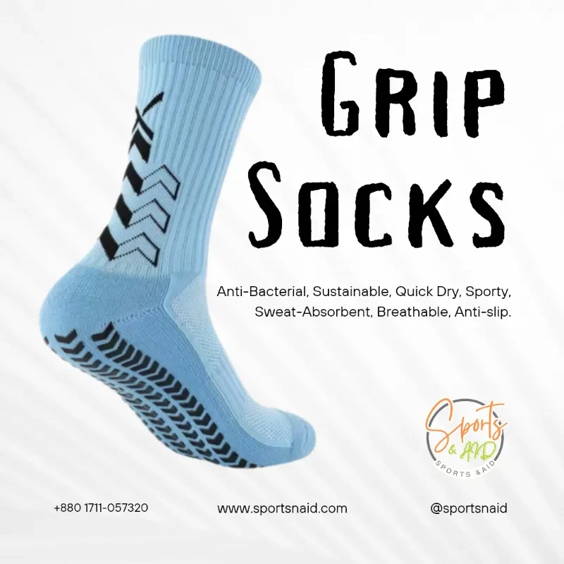 Grip Socks (Sky Blue)