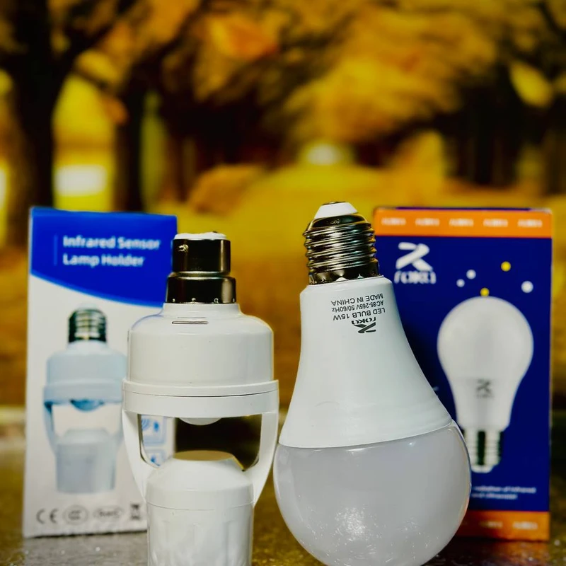 MOTION SENSOR BULB HOLDER & LED BULB COMBO (২ টি নিলে ডেলিভারি চাজ ফ্রী) - Image 3
