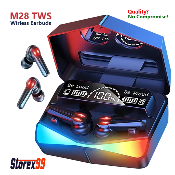 M28 TWS Wireless Earbuds