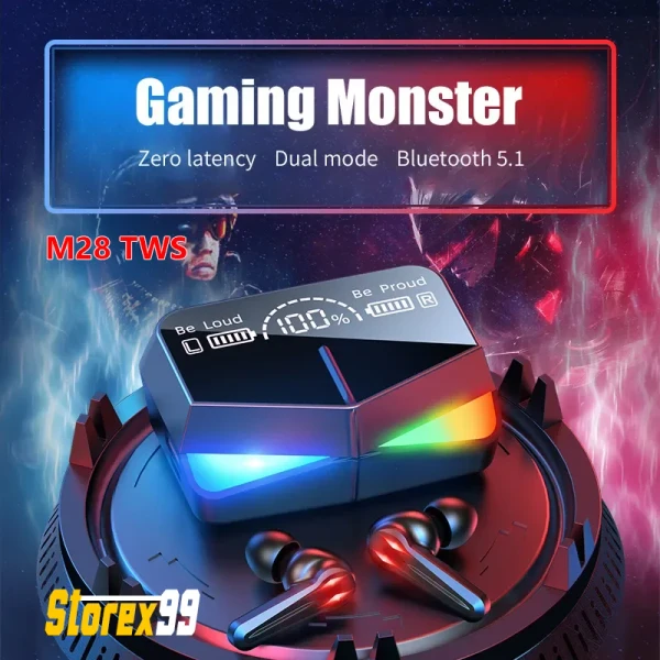 M28 TWS Wireless Earbuds - Image 3