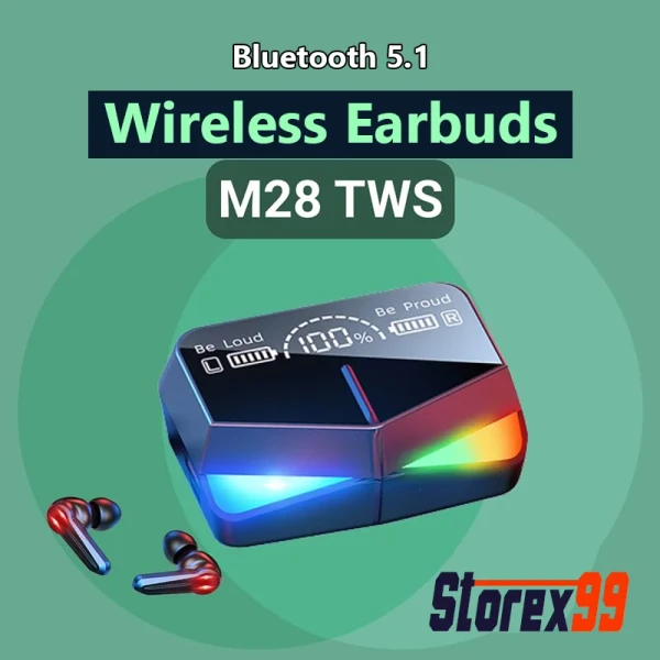 M28 TWS Wireless Earbuds - Image 10
