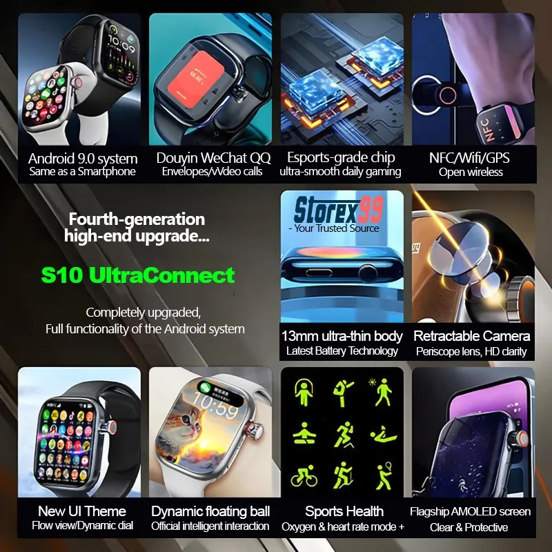 S10 UltraConnect WatchPhone - Image 3