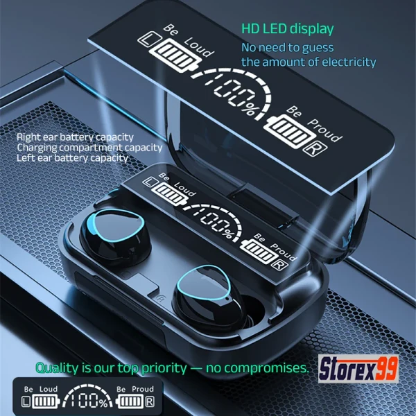 M10 TWS Wireless Earbuds - Image 3