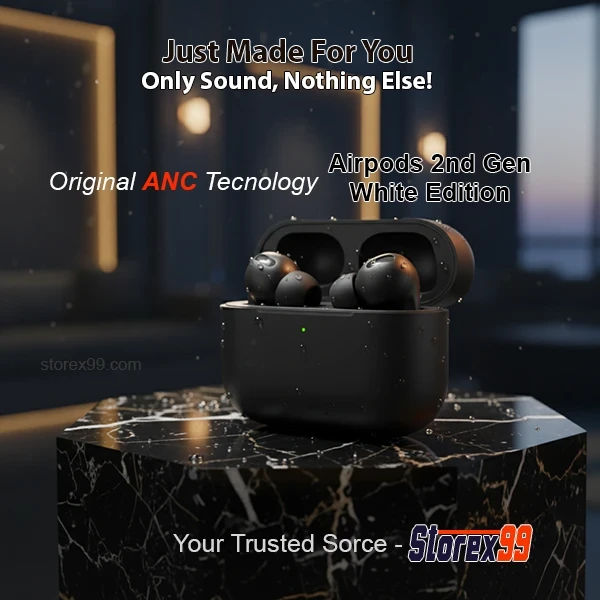 Apple Airpods 2nd Gen ANC (Black Edition) - Image 5