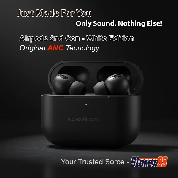 Apple Airpods 2nd Gen ANC (Black Edition) - Image 9