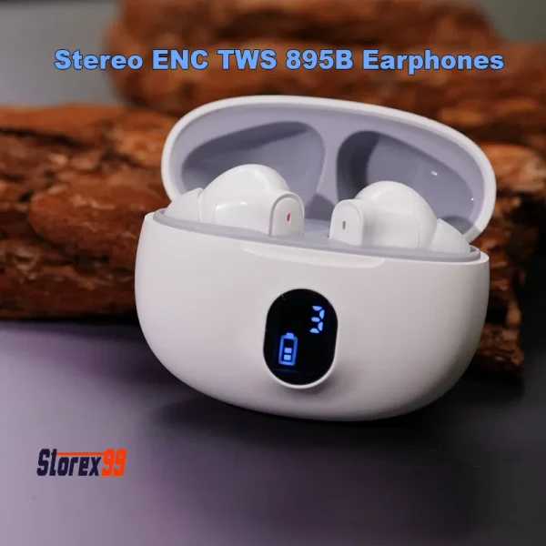 Stereo ENC TWS 895B Earphones - Image 10