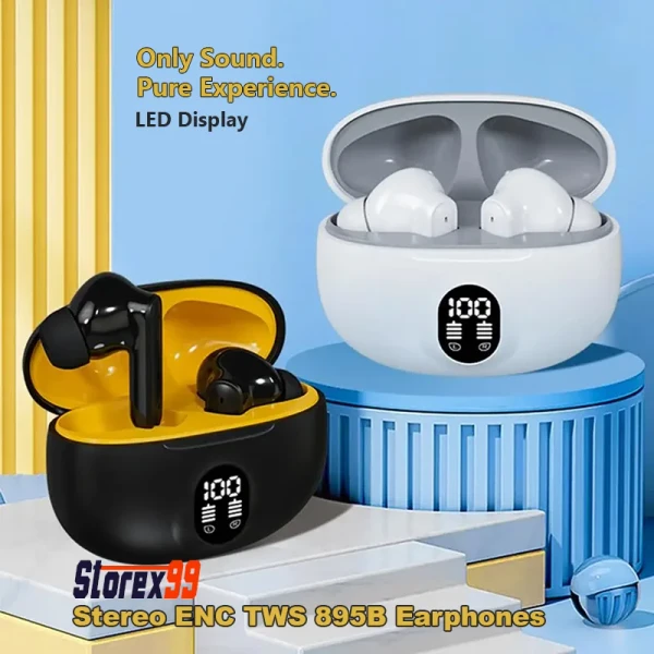 Stereo ENC TWS 895B Earphones - Image 11