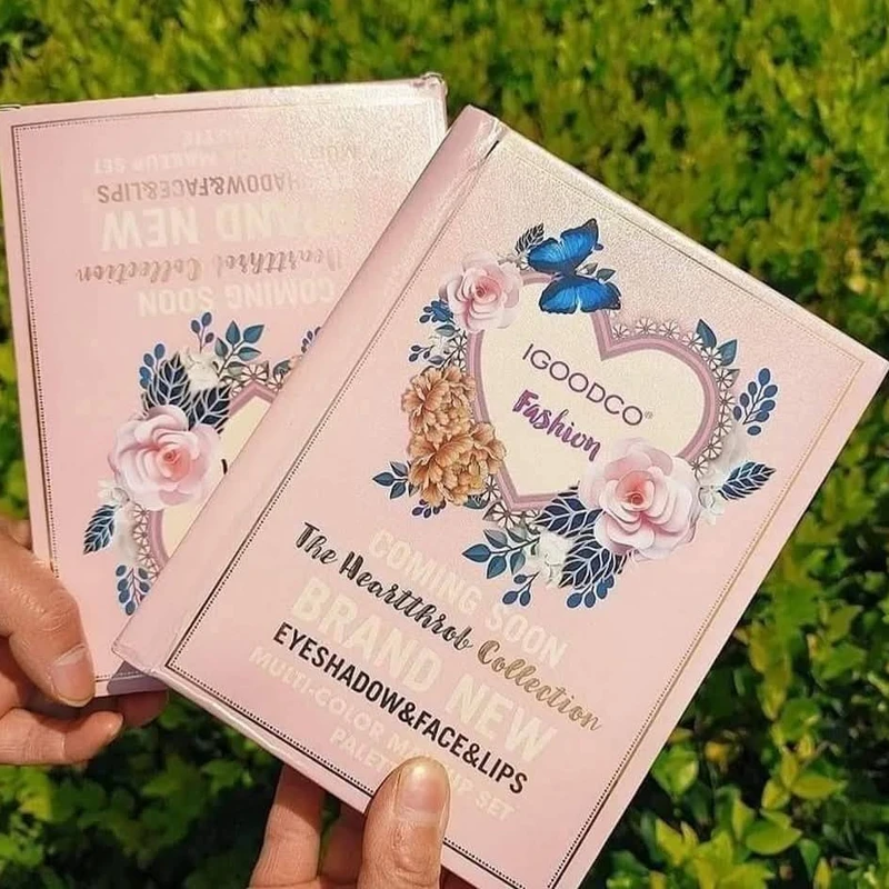 IGOODCO Fashion 5 In 1 Makeup Book Palette