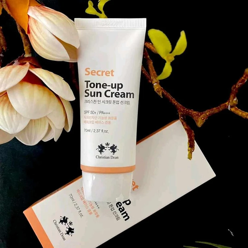 Christian Dean Secret Tone-Up Sun Cream SPF 50 PA+ 70ml