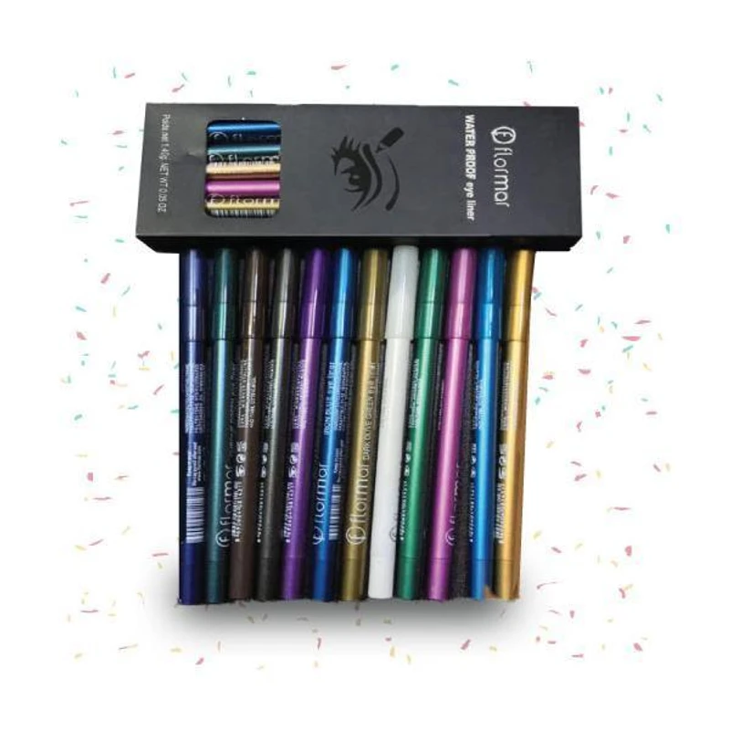 Flormar Waterproof Eyeliner Pencils Set