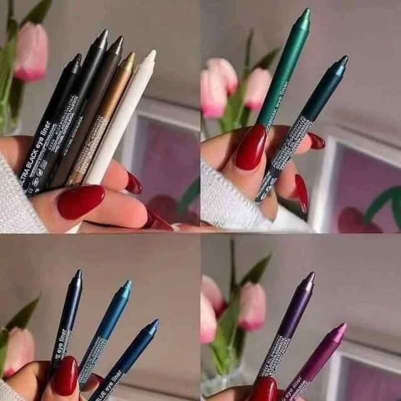 Flormar Waterproof Eyeliner Pencils Set - Image 4