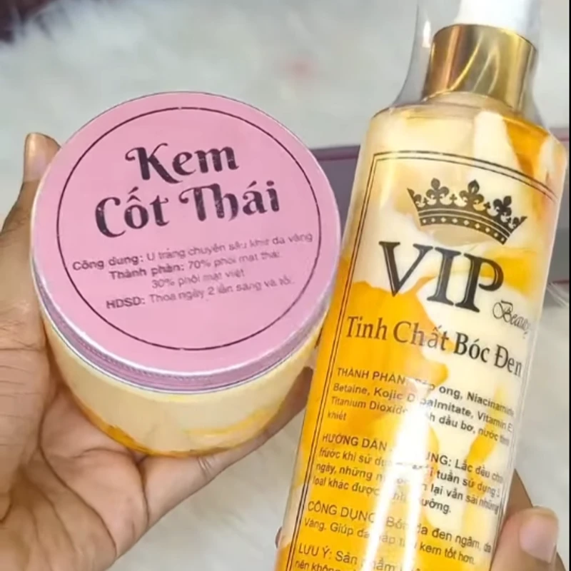 𝙆𝙚𝙢 𝘾𝙤𝙩 𝙏𝙝𝙖𝙞 𝘽𝙧𝙞𝙜𝙝𝙩𝙚𝙣𝙞𝙣𝙜 𝘽𝙤𝙙𝙮 𝘾𝙧𝙚𝙖𝙢 Kem Cot Thai Body Whitening Cream