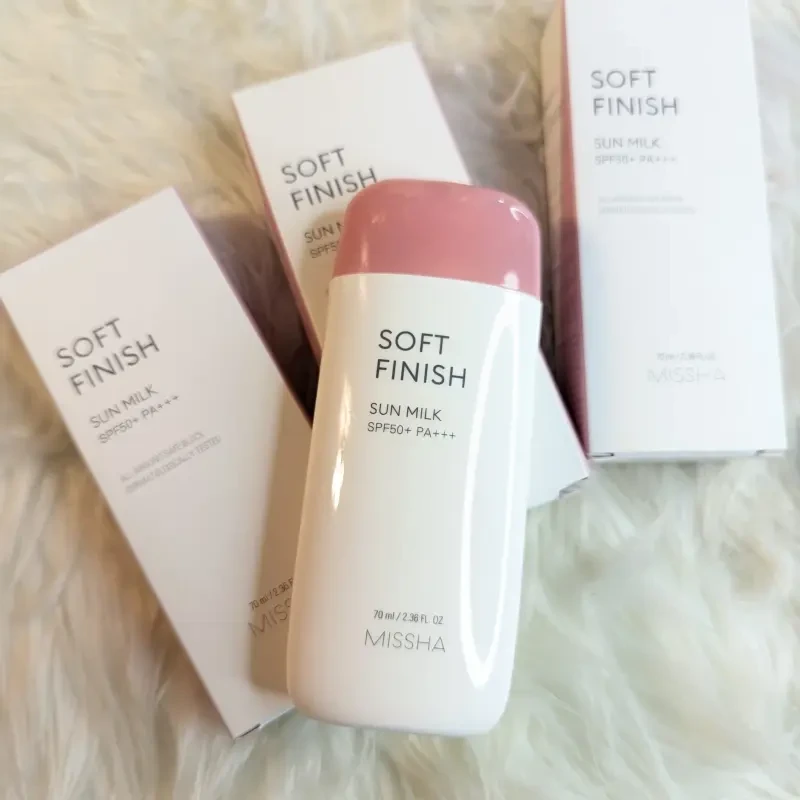 Beauty & Skin Care  Buy 1 Get 1 Free Offer Missha Soft Finish Sun Milk SPF50+ PA+++ (Buy 1 Get 1 Free Offer) - Image 3
