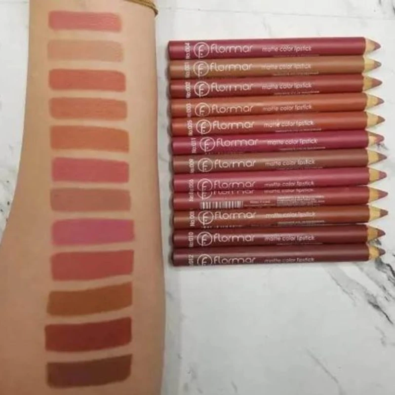 Flormar Matte Color Lipstick 12pcs Set - Image 4