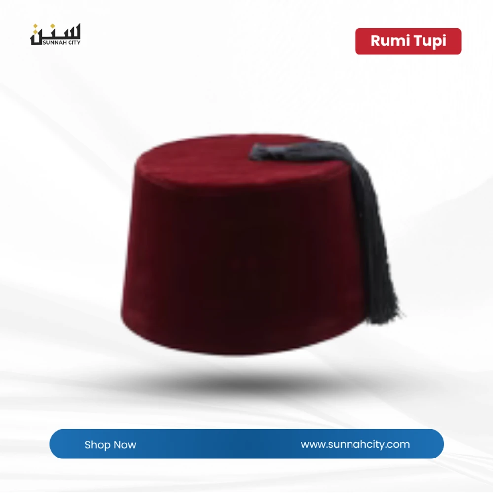 Rumi Tupi – Maroon Makmal Fabric