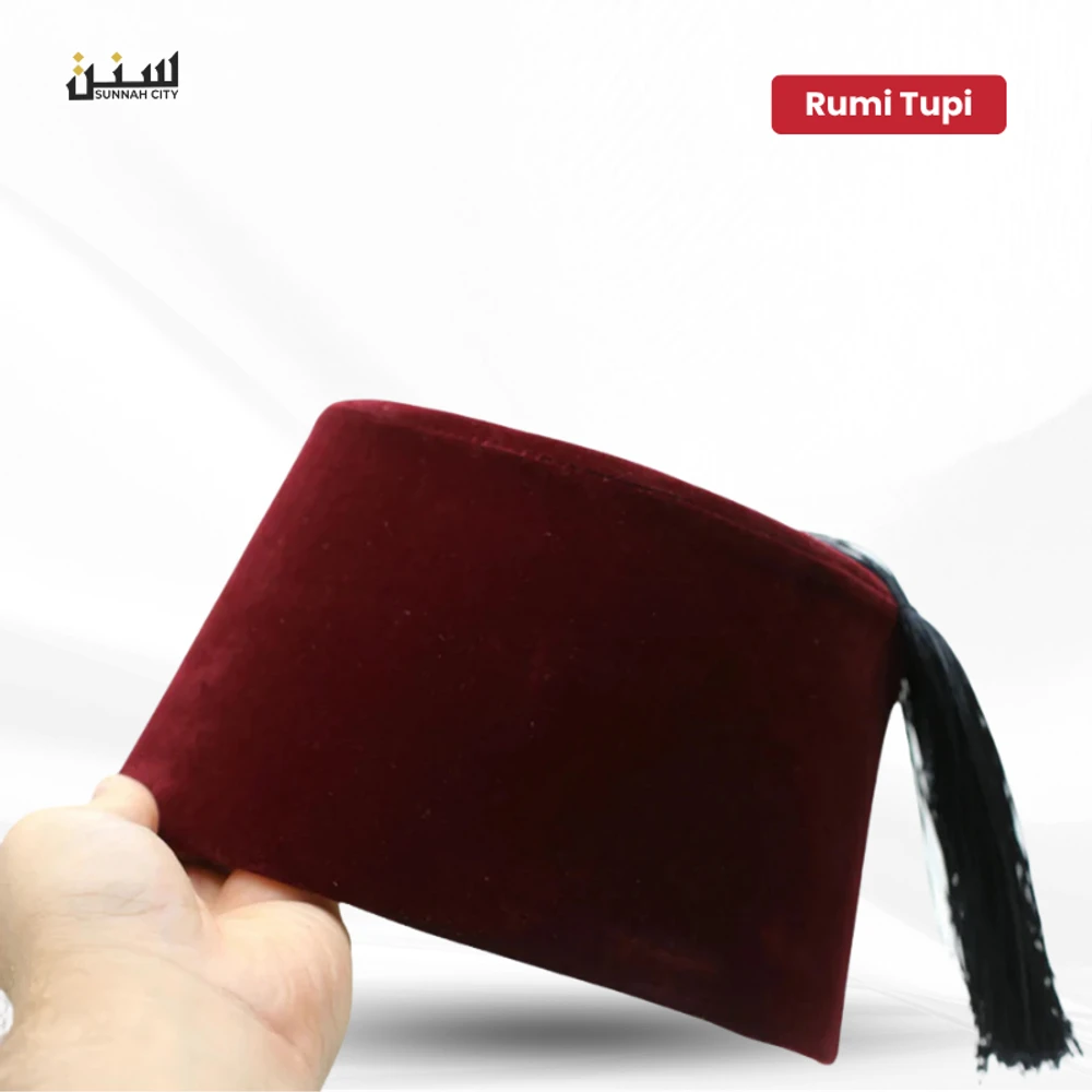 Rumi Tupi – Maroon Makmal Fabric
