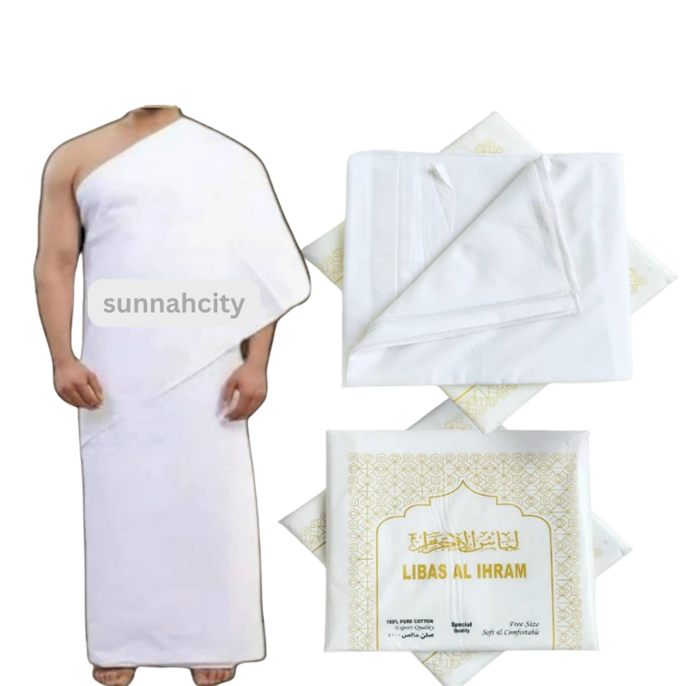Basic Men’s Cotton Ihram (104) – Soft & Lightweight
