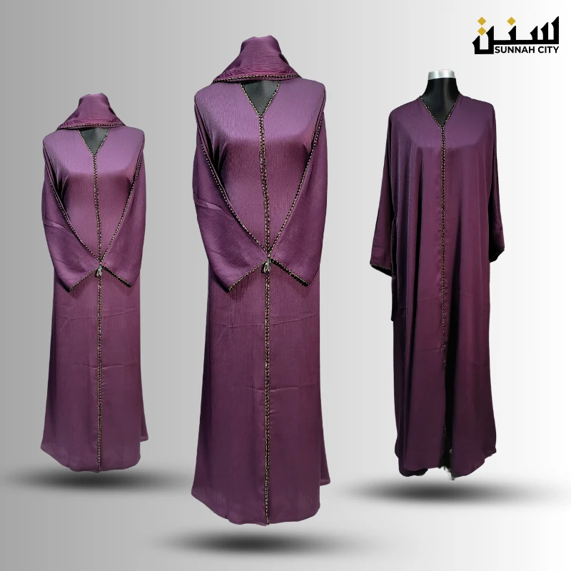 Irani joom borka -(Dark Maroon)