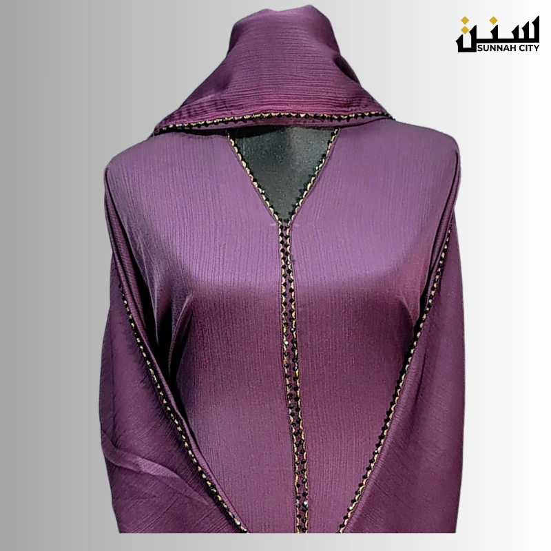 Irani joom borka -(Dark Maroon)