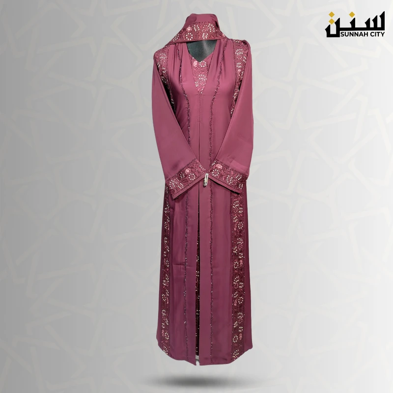 Irani 4 Part Koti Borka