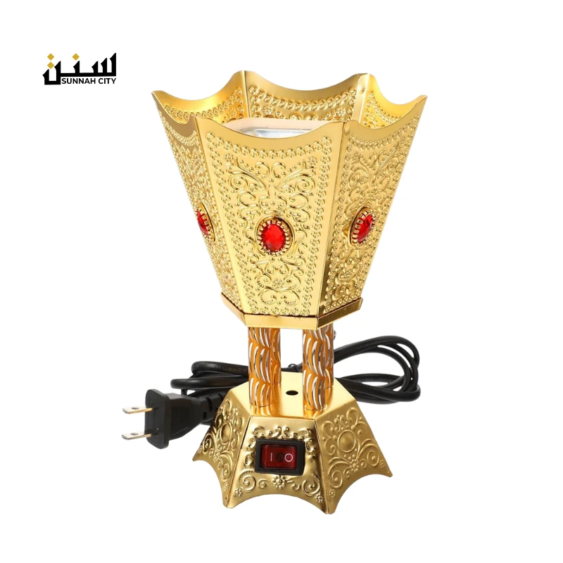 Electric Bakhoor Burner | Metal Incense Holder for Home & Office