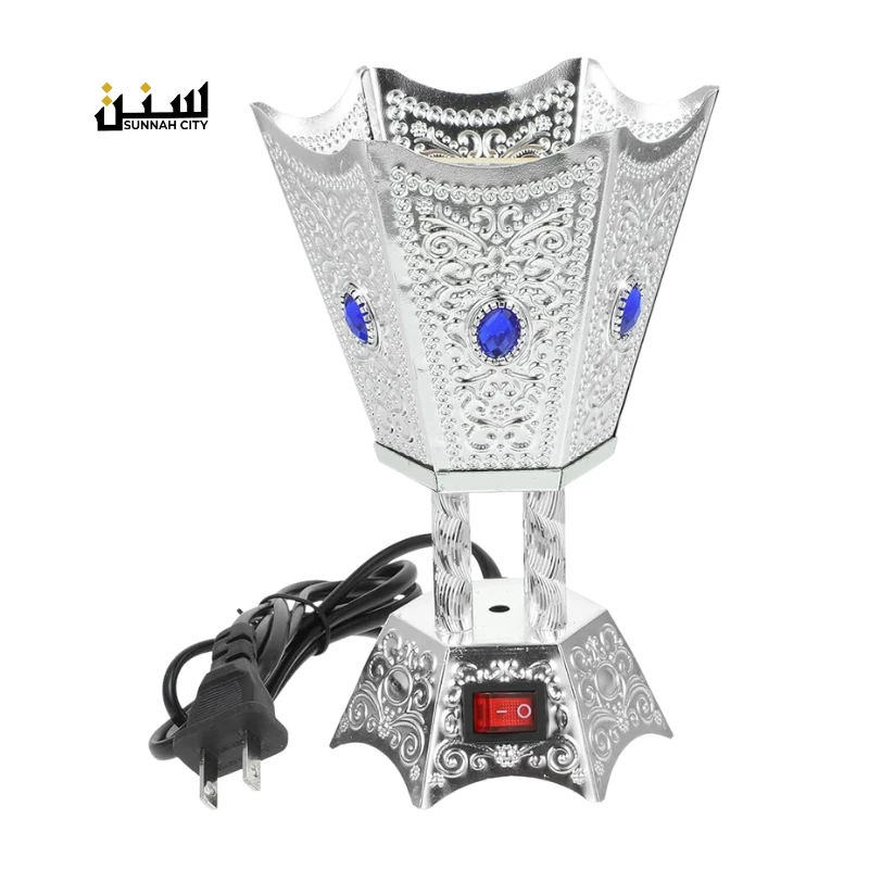 Electric Bakhoor Burner | Metal Incense Holder for Home & Office