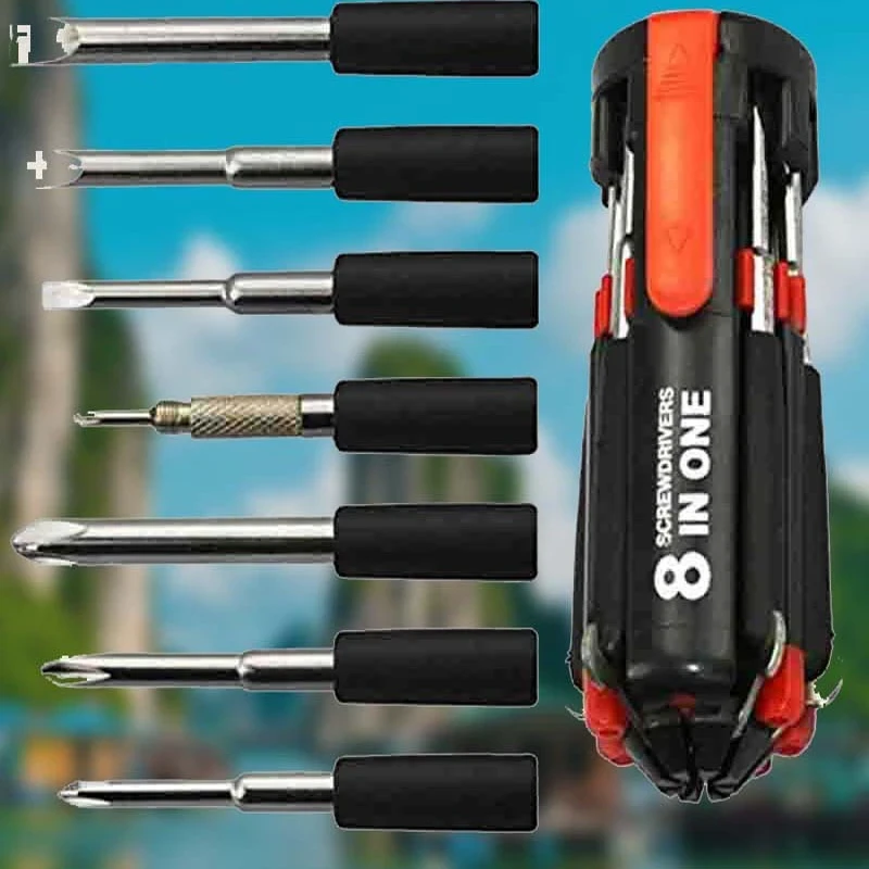 Snap & Grip with 6 in 1 heavy Screwdriver Set-2531