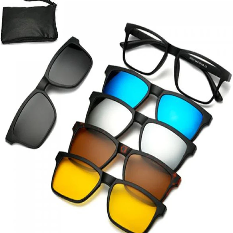 Single HD Night Vision Wrap Around Glass