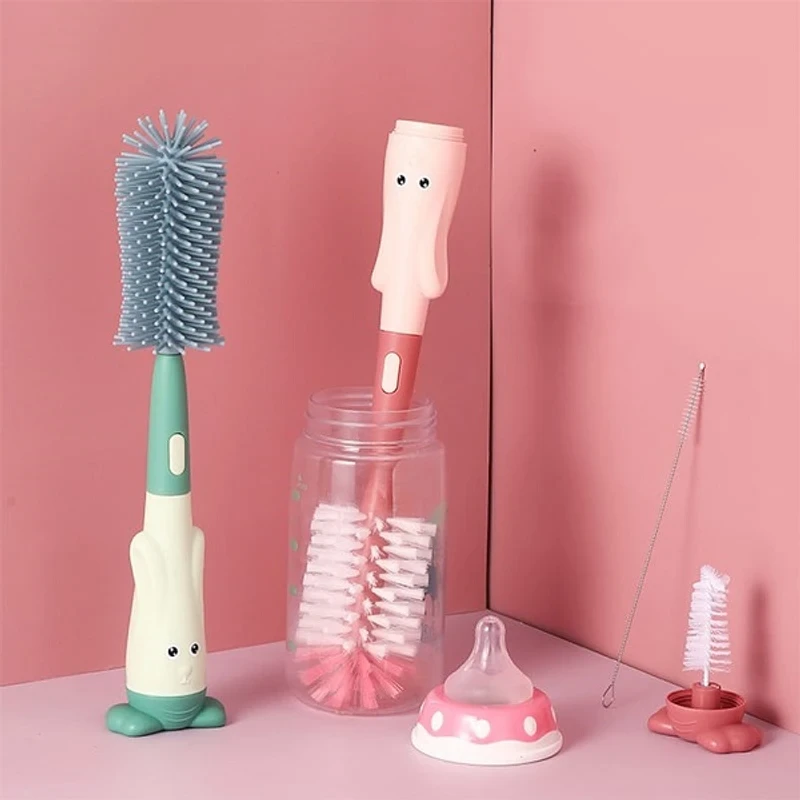 Silicone Feeder & Nipple Cleaning Brush