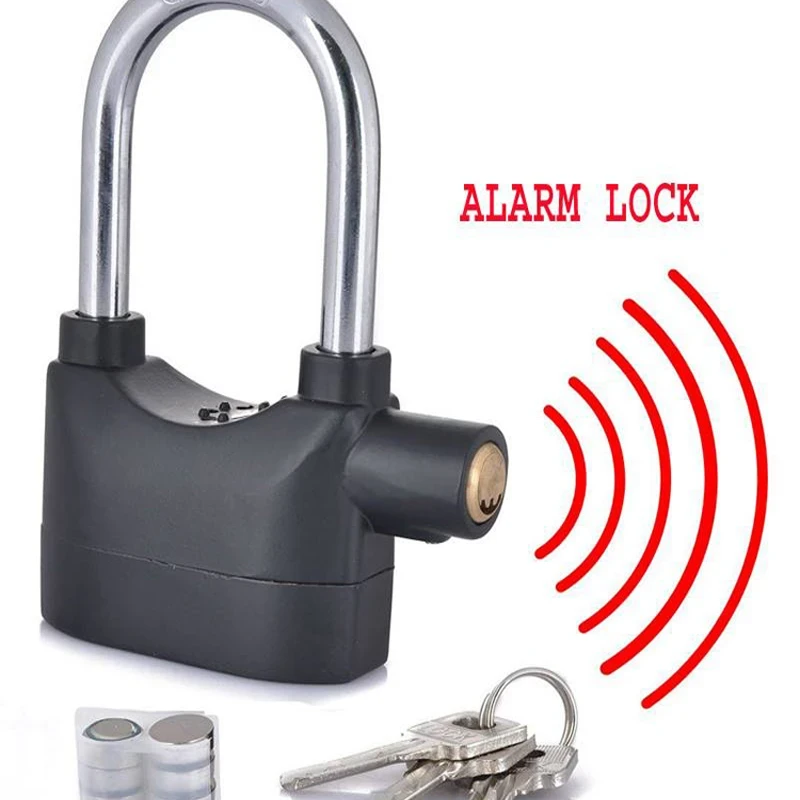 Medium size Alarm Lock - Black