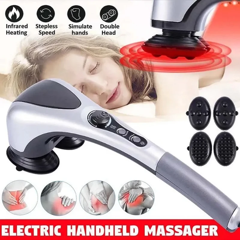Double Headed Full Body Pain Relief Massager