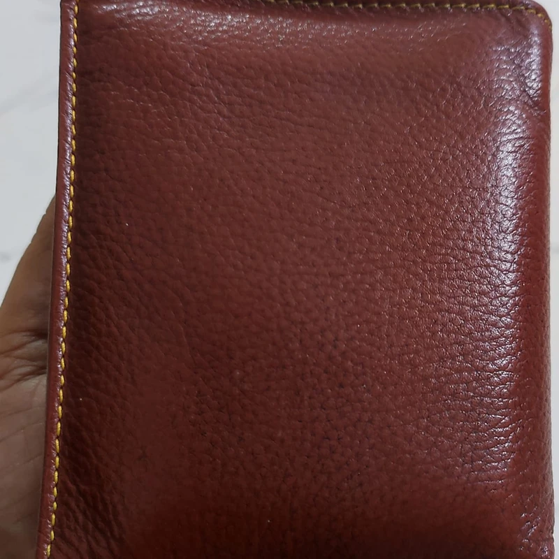 Brown Genuine Leather Wallet - Men