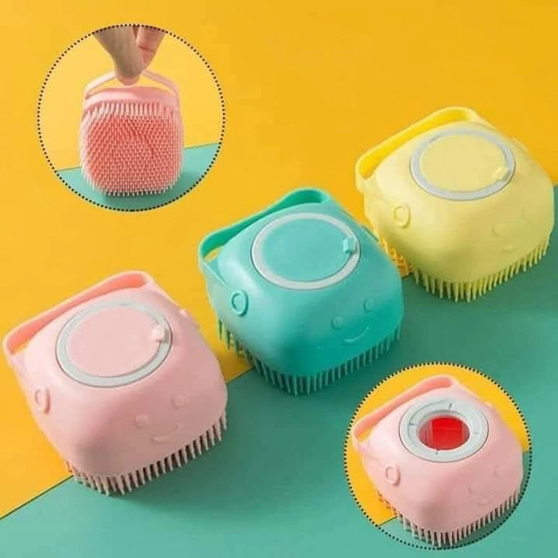 SILICON BABY BATH BRUSH
