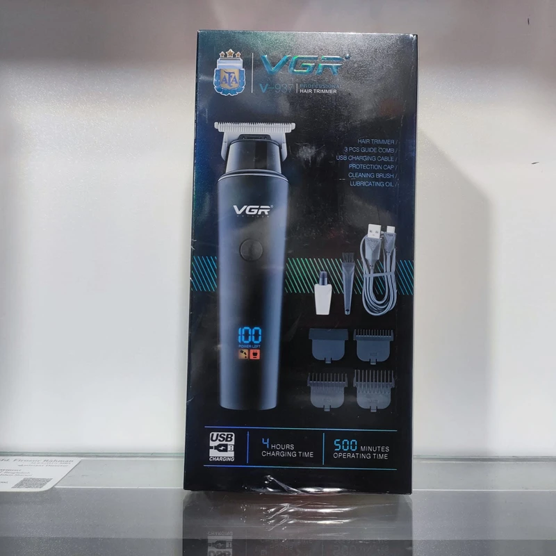 VGR V-937 Professional Rechargeable Electric Hair Trimmer
