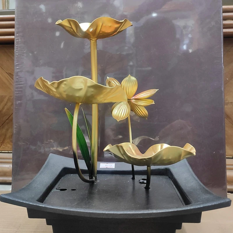 MATAL HOME FLOWER SHOW PICE WITH SOWER - Image 6